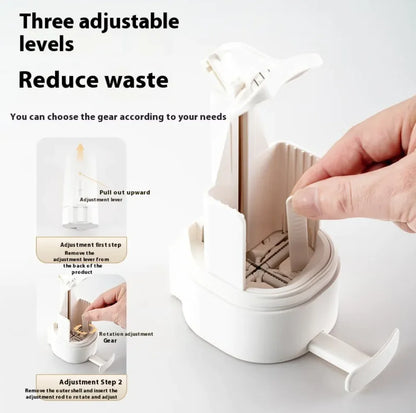 Wall-Mounted Soap Grinder Dispenser